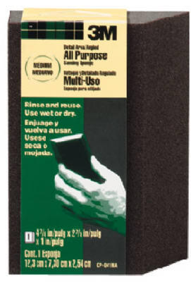  3M All Purpose Sanding Sponge Large 4-7/8x2-7/8x1 Inch  1 Each CP-040NA