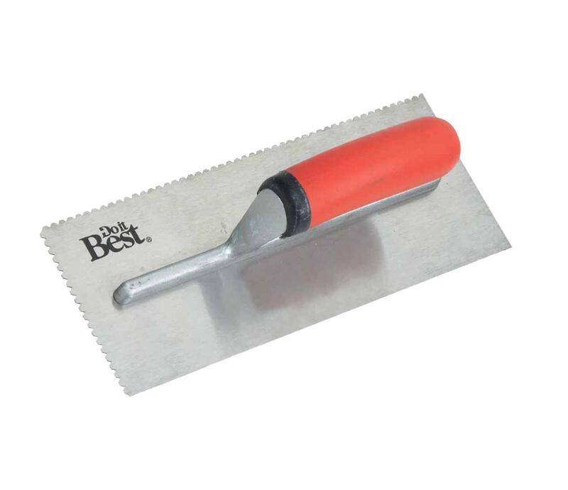  Do It Best  Notched Trowel 1/8 Inch  1 Each 312215