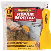 Quikrete Zip And Mix Repair Mortar Mix 3 Lb  1 Each 1241-15