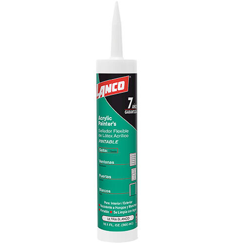 Lanco Acrylic Latex Caulk 10oz 1 Each CC753-18