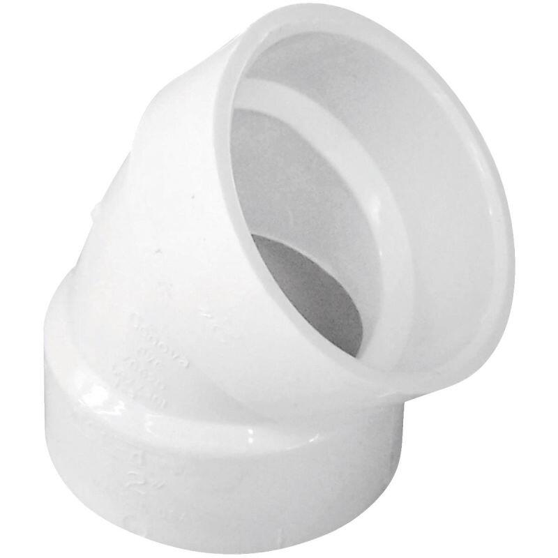 Pvc Elbow 45d Dwv  4 Inch 1 Each