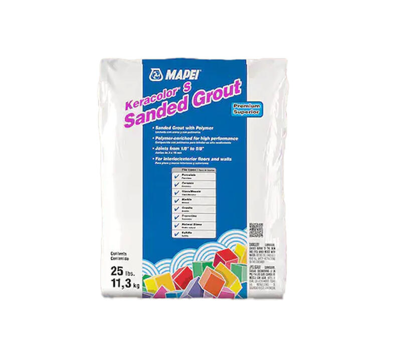  Mapei Sanded Grout  25 Lb  Brown  1 Each 23525