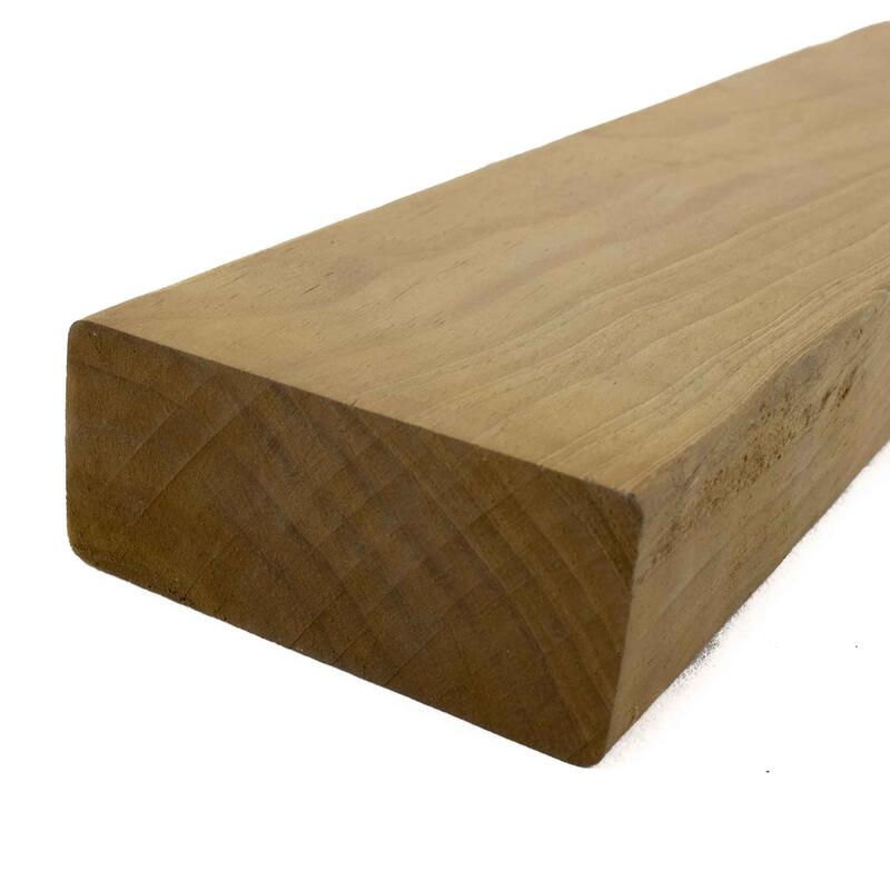 Lumber Pitch Pine #1 S4S Treated 2x4x14 1 Length