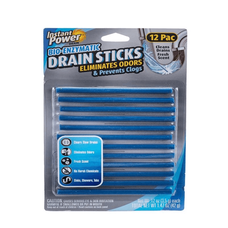 DRAIN CLEANER STICK 12PK