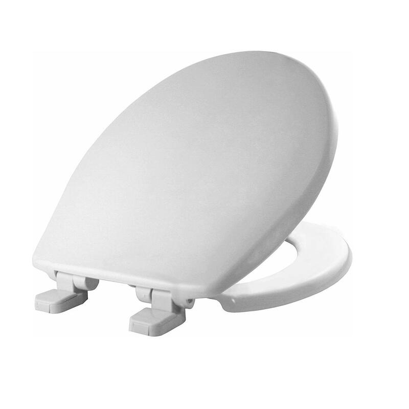  Mayfair Round Toilet Seat  White 1 Each 80SLOW000