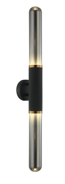 WALL DECO LAMP GU10*2 BLK