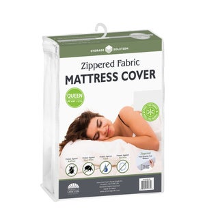 DEEP FABRIC MATTRESS COVER QUE