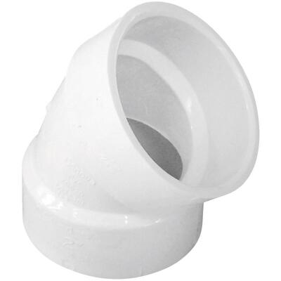 Pvc Elbow 45d Dwv  4 Inch 1 Each