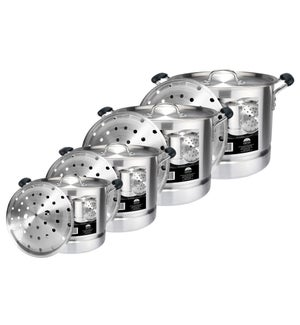 STOCK POT SET 4PC  ALUM