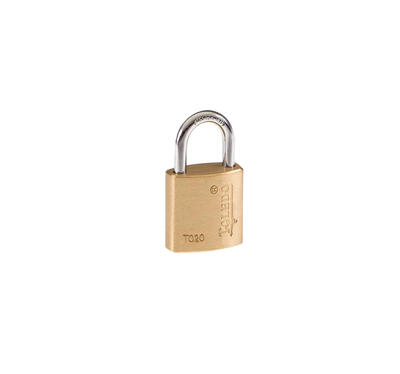 Toledo Padlock  20mm Brass 1 Each T-TO20