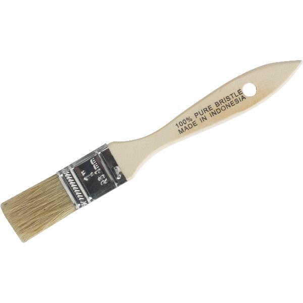  Flat Chip Natural Bristle Paint Brush 1 Inch  1 Each CB-10 WV10TV