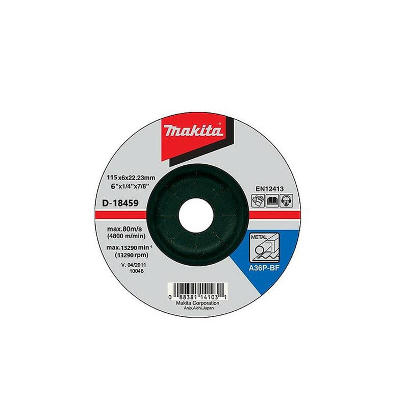  Makita  Grinding Wheel 115x6 Inch  1 Each D-18459