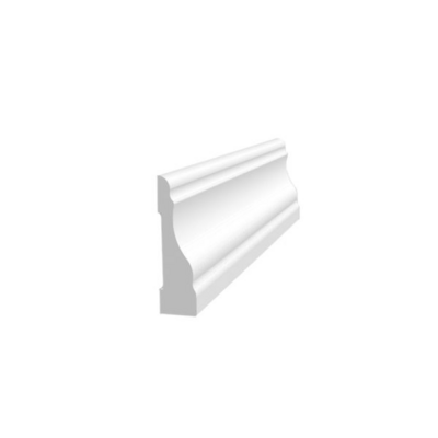 LWM356 C/BASE WHT PVC 5/8