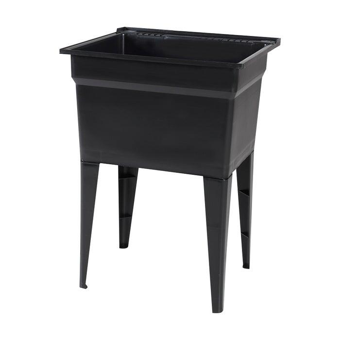  Laundry Tub With Legs Black  1 Each TLTB