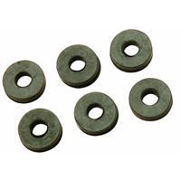  Do It Best  Flat Faucet Washer  19/32 Inch  Black  6 Pack  417249