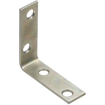  National  Corner Brace 2x5/8 Inch  Zinc 1 Each N113-308
