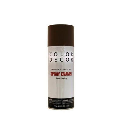 Color Decor Brown Enamel Spray Paint 10oz Brown 1 Each CDS7-AER