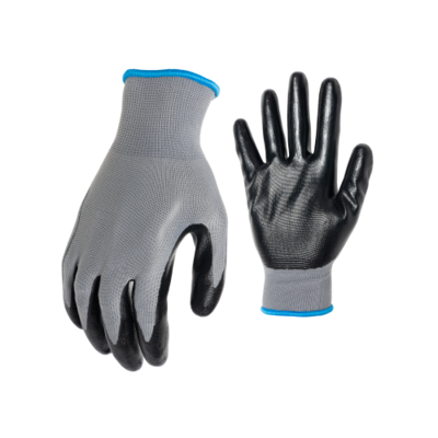 AWP NITRILE COATED GLOVE MED