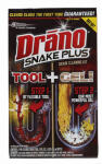 S C Johnson Drano Snake Plus Drain Cleaning Kit 16oz 1 Each 70241
