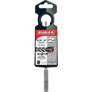 SDS HAMMER DRILL BIT 3/16x6