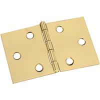  National  Desk Hinge 2x3-1/16 Inch  Solid Brass 1 Each 211888 283-146
