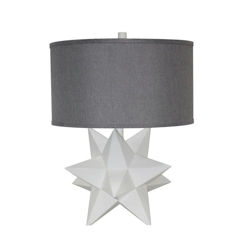 Table Lamp White 1 Each 211183T-1WH