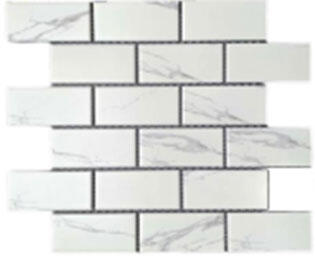 Mosaic Tile Carrara White Matt 295.5X291 MM 1 Each KLB459501