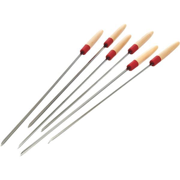  Grill Pro  Skewer  22 Inch  Stainless Steel 6 Pack  40538