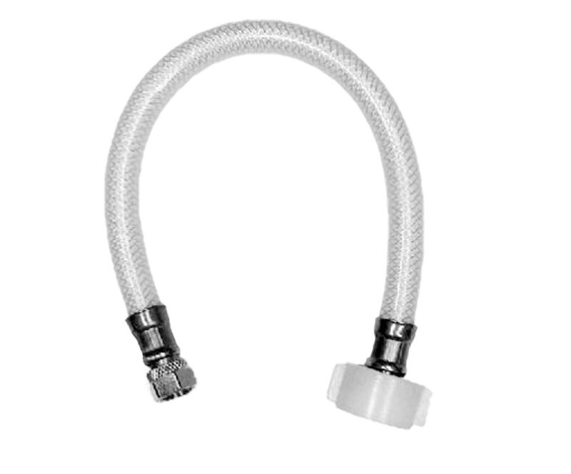 Vinyl Toilet Connector  3/8x7/8x16 Inch 1 Each 7238-16-38-2