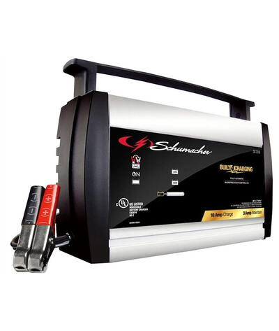 Schumacher Battery Charger 10A 6/12V 1 Each SC1358