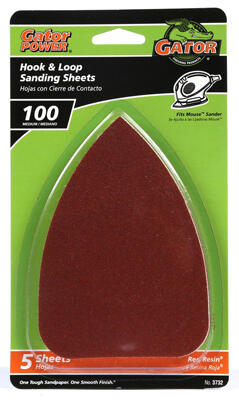 SANDING SHEET 100G 5PK M/D