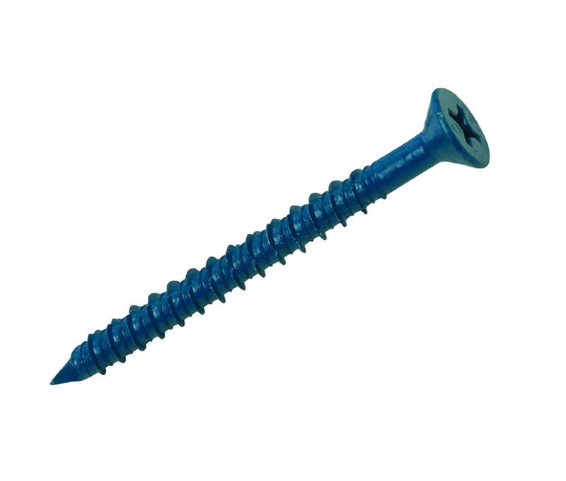 Hillman Tap Con Screw Anchor 1/4x1-3/4 In Blue 1 Each 375308 724-492