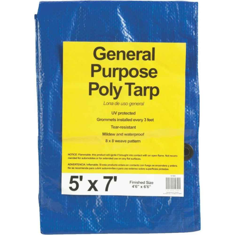 TARPAULIN 5x7 BLUE AP