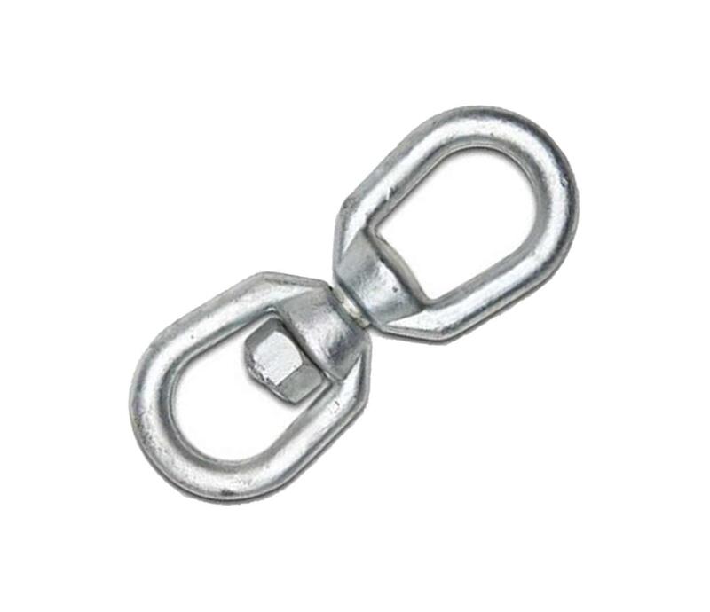  Campbell  Galvanized Swivel Eye And Eye 3/16 Inch  1 Each T9630335