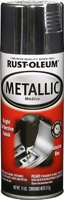 Rust-Oleum Automotive Spray Paint 11oz Metallic Chrome 1 Each 248652