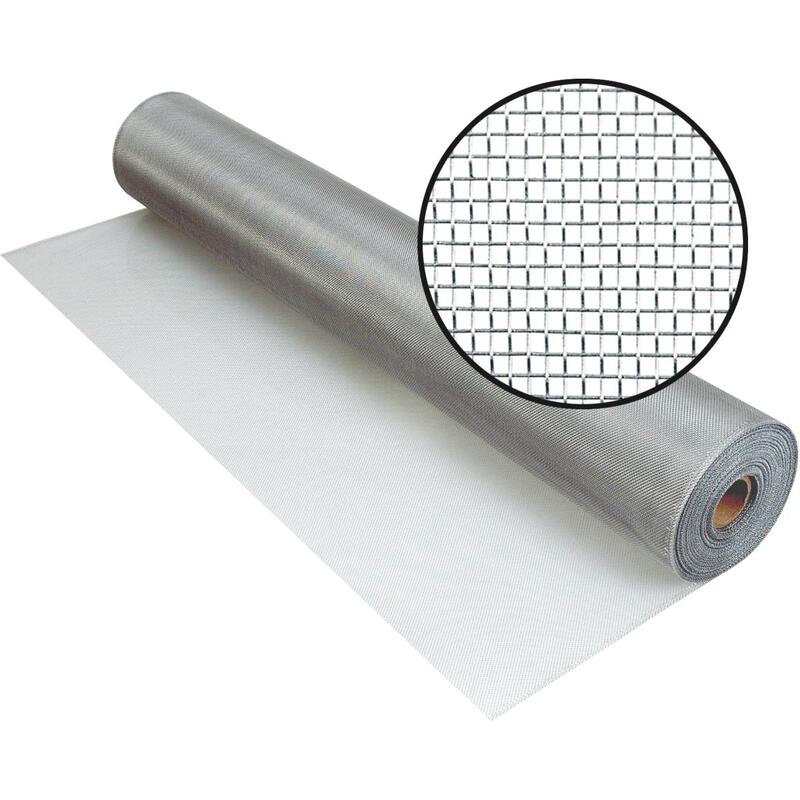 Phiferÿ Aluminum Screen Mesh  48x100 Feet Brite 1 Foot 3000739