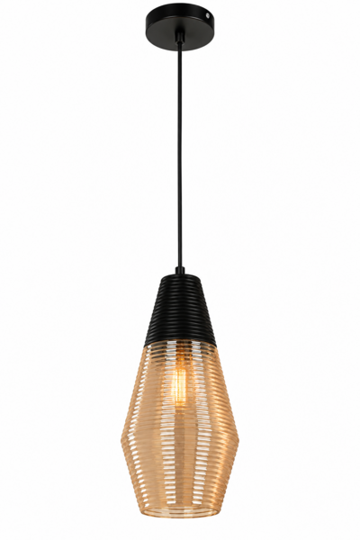 HANGING LAMP 1L E27 60W M/BLK