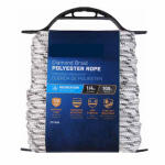 TG Polyester Rope 1/4 Inx100 Foot White and Gray 1 Each 642781