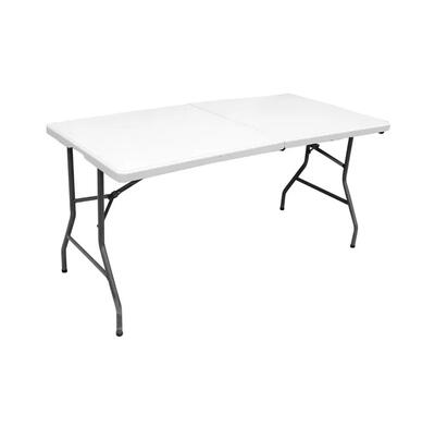  Yixiang  Long Table  154x74x74cm 5Ft  White 1 Each YX-C152-3X