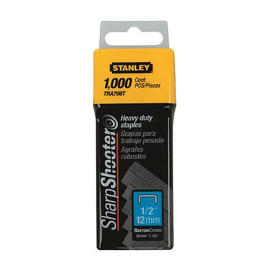  Stanley  Heavy Duty Staples 1/2 Inch  1 Each 04TRA708T