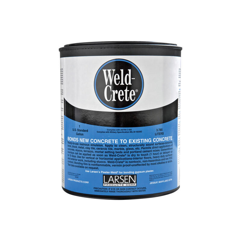  Weld Crete  Concrete Bonding Agent 1 Gallon  1 Each 500169