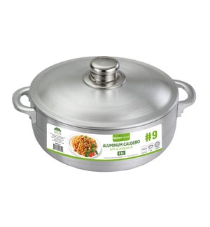 CALDERO W/ALUM LID 6.9QT #9 HG