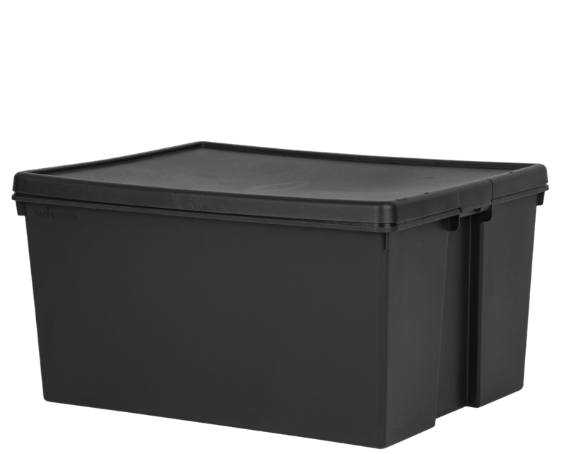 STORAGE CONTAINER 150L HD BLK