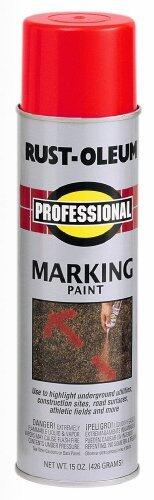 Rust-Oleum Professional Marking Spray Paint 15oz Safety Red 1 Each 2564838