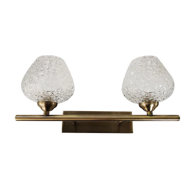 GLASS WALL LAMP 9266AB-2W