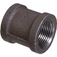  B & K Iron Coupling 3/4 Inch  Black  1 Each 521-204BG