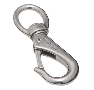 National Boat Snap Hook with Swivel Eye 3/4 Inx4-3/8 1 Each N262-469