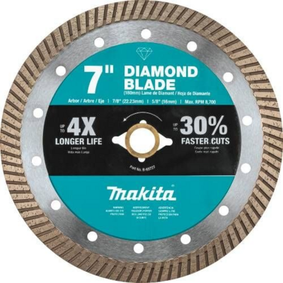 Makita Diamond Blade  7 Inch  1 Each B-69727