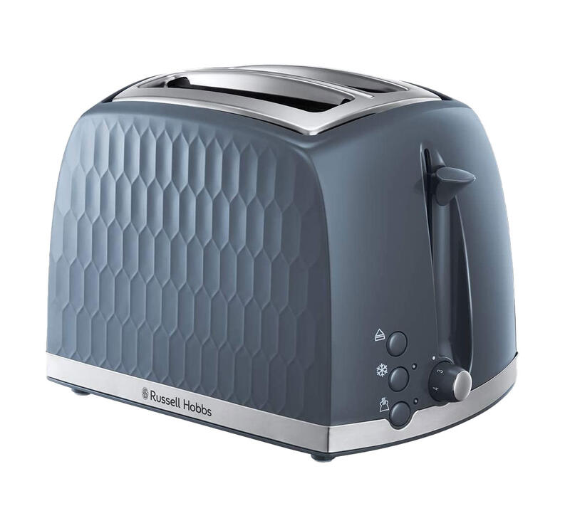 Russell Hobbs Toaster 2 Slice Grey 1 Each 26063