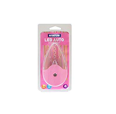 Status Auto Night Light Pink LED 1 Each SLEDNLBP1PK3